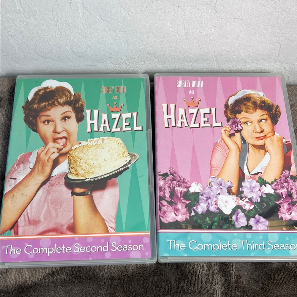 🎀Vintage Hazel TV Series DVDs Seasons 2 & 3 | Shirley Booth Classic Comedy